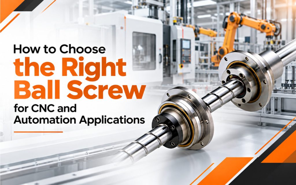 How Ball Screws Improve Efficiency in CNC and Automation Equipment